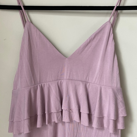 Pink Ruffle Jumpsuit - Picture 3 of 3